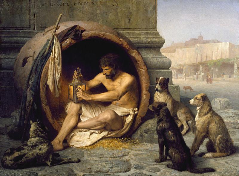 Jean-Leon Gerome Diogenes